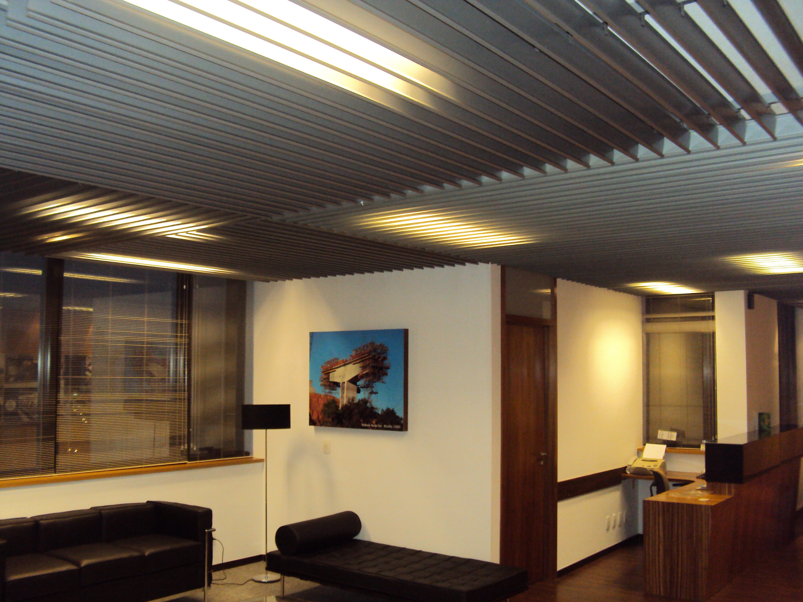 Falsos techos metálicos